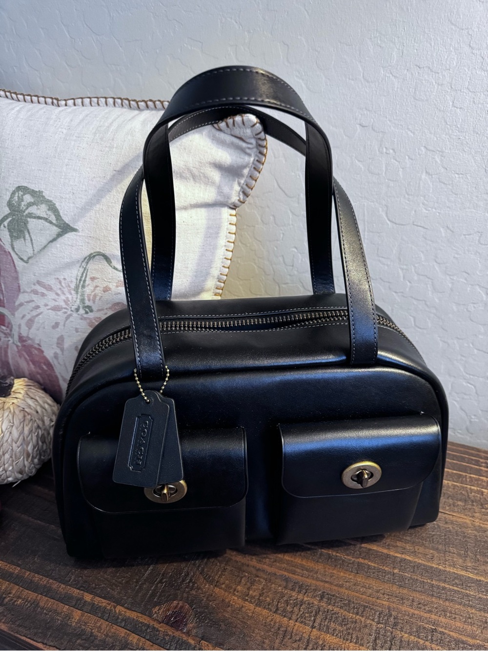 Coach Twin Turnlock Bag Medium